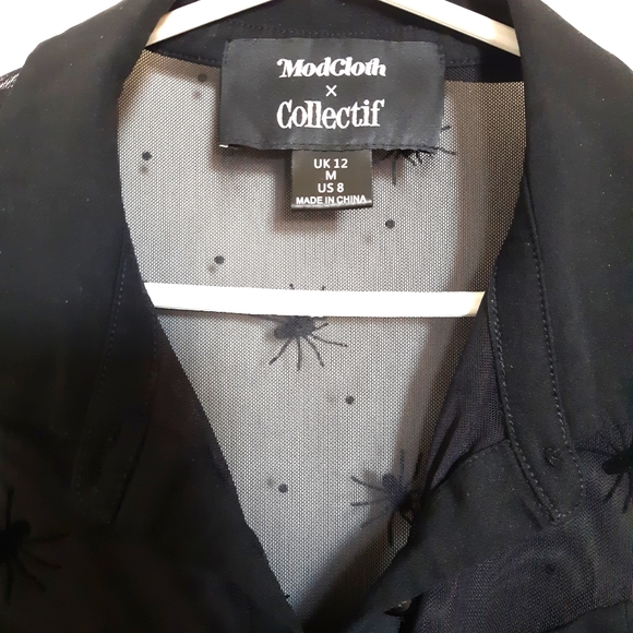Collectif cute spider blouse - Picture 4 of 5